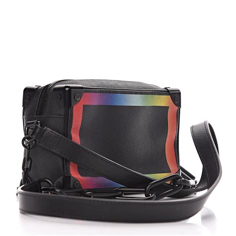 louis vuitton soft trunk rainbow|Louis Vuitton Soft Trunk Taiga Mini Black/Rainbow .